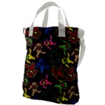 Bears Colors Dead Head Deadhead Grateful Dead Canvas Messenger Bag