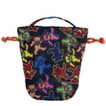 Bears Colors Dead Head Deadhead Grateful Dead Drawstring Bucket Bag