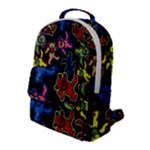 Bears Colors Dead Head Deadhead Grateful Dead Flap Pocket Backpack (Large)