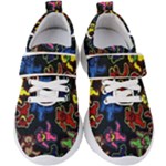 Bears Colors Dead Head Deadhead Grateful Dead Kids  Velcro Strap Shoes