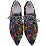 Bears Colors Dead Head Deadhead Grateful Dead Pointed Oxford Shoes