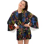 Bears Colors Dead Head Deadhead Grateful Dead Long Sleeve Kimono