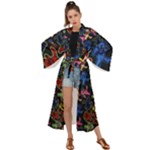 Bears Colors Dead Head Deadhead Grateful Dead Maxi Kimono