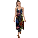 Bears Colors Dead Head Deadhead Grateful Dead Halter Tie Back Dress 