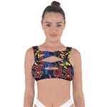 Bears Colors Dead Head Deadhead Grateful Dead Bandaged Up Bikini Top