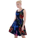 Bears Colors Dead Head Deadhead Grateful Dead Knee Length Skater Dress