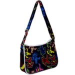 Bears Colors Dead Head Deadhead Grateful Dead Zip Up Shoulder Bag