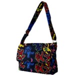 Bears Colors Dead Head Deadhead Grateful Dead Full Print Messenger Bag (L)