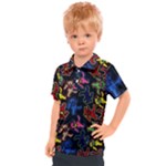 Bears Colors Dead Head Deadhead Grateful Dead Kids  Polo Tee