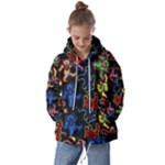 Bears Colors Dead Head Deadhead Grateful Dead Kids  Oversized Hoodie