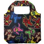 Bears Colors Dead Head Deadhead Grateful Dead Foldable Grocery Recycle Bag