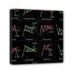 Chart Pattern Mini Canvas 6  x 6  (Stretched)