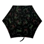 Chart Pattern Mini Folding Umbrellas