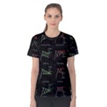 Chart Pattern Women s Cotton Tee