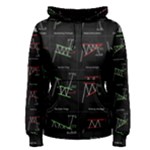 Chart Pattern Women s Pullover Hoodie