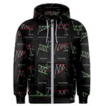 Chart Pattern Men s Zipper Hoodie