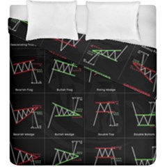Chart Pattern Duvet Cover Double Side (King Size) from ArtsNow.com