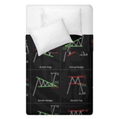 Chart Pattern Duvet Cover Double Side (Single Size) from ArtsNow.com