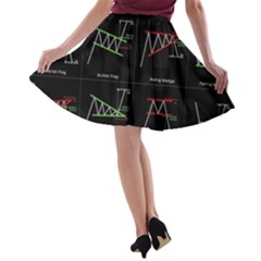 A-line Skater Skirt 