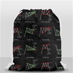 Chart Pattern Drawstring Bag (Small)