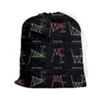 Chart Pattern Drawstring Pouch (2XL)