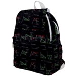 Chart Pattern Top Flap Backpack