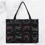 Chart Pattern Medium Tote Bag