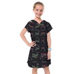 Chart Pattern Kids  Drop Waist Dress