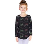 Chart Pattern Kids  Long Sleeve Tee