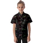 Chart Pattern Kids  Short Sleeve Shirt