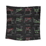 Chart Pattern Square Tapestry (Small)