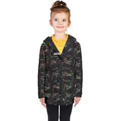 Kids  Double Breasted Button Coat 