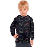 Chart Pattern Kids  Hooded Pullover