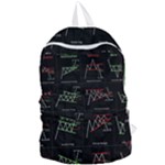 Chart Pattern Foldable Lightweight Backpack