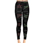 Chart Pattern Inside Out Leggings