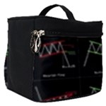 Chart Pattern Make Up Travel Bag (Small)