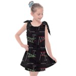 Chart Pattern Kids  Tie Up Tunic Dress