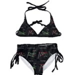 Chart Pattern Kids  Classic Bikini Set