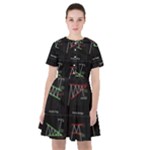 Chart Pattern Sailor Dress