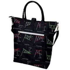 Buckle Top Tote Bag 