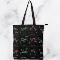 Double Zip Up Tote Bag 