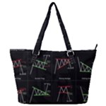 Chart Pattern Full Print Shoulder Bag