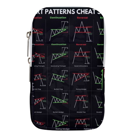 Chart Pattern Waist Pouch (Small) from ArtsNow.com