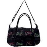 Chart Pattern Removal Strap Handbag