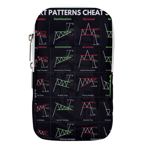 Chart Pattern Waist Pouch (Large) from ArtsNow.com