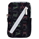 Chart Pattern Belt Pouch Bag (Large)