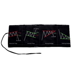 Chart Pattern Roll Up Canvas Pencil Holder (S) from ArtsNow.com