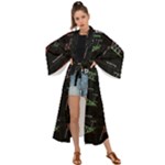 Chart Pattern Maxi Kimono