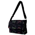 Chart Pattern Full Print Messenger Bag (M)