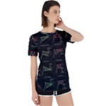 Chart Pattern Perpetual Short Sleeve T-Shirt